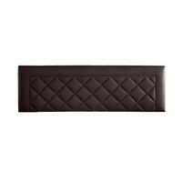 cabecero tapizado  hausbed  domus 160x50x7  cama 150 polipiel chocolate