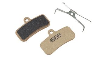 Par de pastillas de freno de metal elastico para shimano br m810   br m640