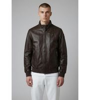blauer para hombre 26sblul02441 chaqueta de piel coniston marron oscuro l casual