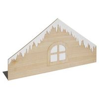 techo chalet deco mag madera 1m - feeric lights  christmas