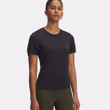 Under Armour Launch Jacquard Camiseta De Running Mujeres-Blanco