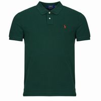 polo ralph lauren polo polo de corte recto ajustado en algodon basic mesh para hombre