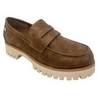 mtng mocasines zapato senora mustang 59370 marron para mujer