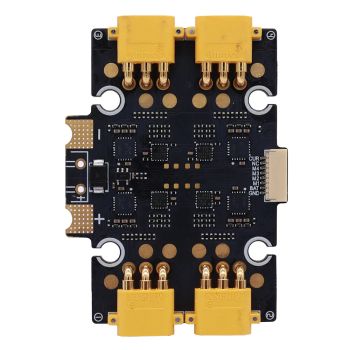 34.4mm*34.4mm HAKRC EF60 2-6S 50A ESC sin escobillas que soporta PWM Oneshot125 Multishot Dshot600 para drones de carrer