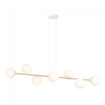 Lámpara de techo cuaron ii opal (8 luces)