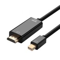 aisens a125-0361 cable conversor mini displayport a hdmi 2m 4k30hz negro