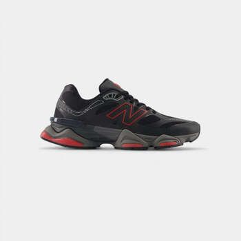 New Balance Deportivas Moda 9060 Black/Fire Cracker para mujer