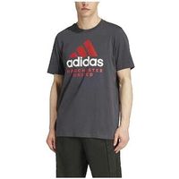 adidas camiseta t-shirt rouge manchester united para mujer