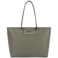 lancaster bolsa maya double kba bolso tote con cremallera caqui para mujer