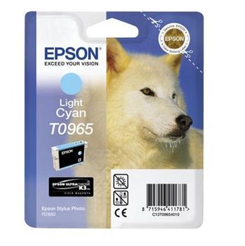 Epson T0965 (T096540) Light Cyan Original Ink Cartridge (Huskey)