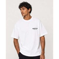 fear of god tops y camisetas essentials ss25 t-shirt bright white para hombre