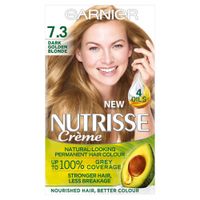 garnier nutrisse creme 73 dark golden blonde hair dye