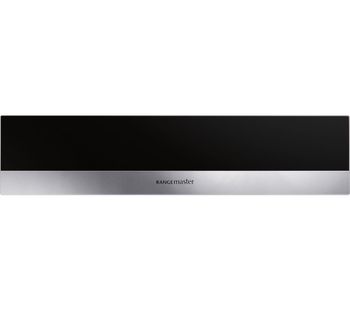 Rangemaster RMB45SDBL/SS Warming Drawer - Black, Stainless Steel