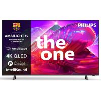 tv philips the one qled 75pqs901112 75 4k ultrahd 120hz smart tv titan os ambilight ambiscape dolby vision