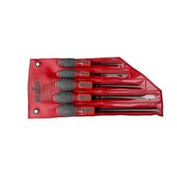 set of 5 screwdrivers 2 flat and 3 cross-head