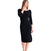 lisca vestidos vestido midi de manga tres cuartos cocktail para mujer