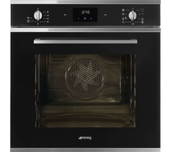 SMEG Cucina SF6400TVN Electric Oven - Black, Black