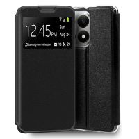 funda para movil cool flip cover tipo libro polipiel negra maxima proteccion para xiaomi 15t
