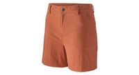 pantalones cortos de senderismo patagonia quandary para mujer 5  naranja