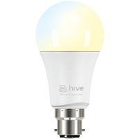 hive active light cool to warm white bulb - b22 white