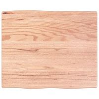 tablero mesa  tablero escritorio madera tratada roble borde natural 60x50x2 cm