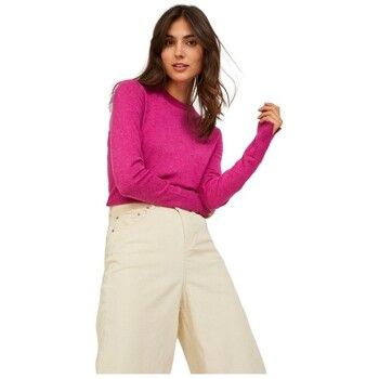 JJXX Jersey Knit Lara L/S Noos - Festival Fucshia para mujer