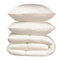 paquete de ropa de cama de microfibra - 1 edredon calido 220x240 cm  2 almohadas 60x60 cm