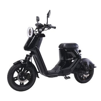 Motocicleta Eléctrica Bezior Xiaoniu B, Bicicleta Eléctrica Urbana, Color Negro