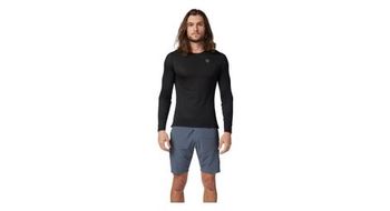 Camiseta de manga larga fox flexair ascent negro