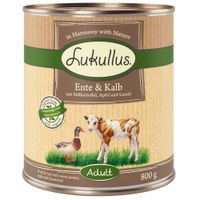 lukullus duck  veal - grain-free 6 x 800g