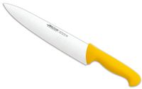 cuchillo cocinero de acero inoxidable nitrum de 250 mm mango amarillo