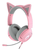 auriculares razer kraken kitty v3 x quartz rz04-05350100-r3m1