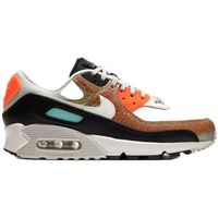 nike deportivas moda baskets air max 90 cuir noir dore para mujer