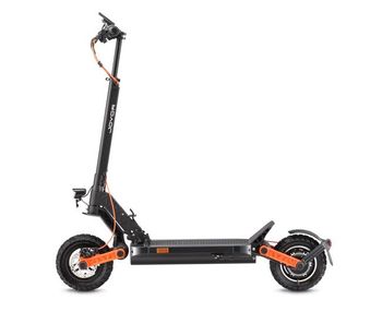 Scooter eléctrico plegable con frenos de disco, 55km de autonomía, luces led