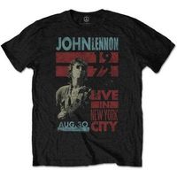 john lennon tops y camisetas live in nyc para hombre
