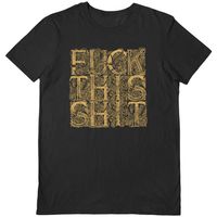 zombie bacons camiseta fuck this shit para hombre