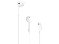 apple earpods usb-c auriculares de boton cable microfono blanco