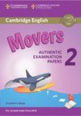 cambridge english 2018 exam movers 2 student s book