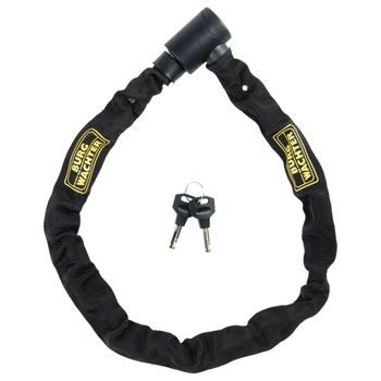 Cadena De Seguridad Bloqueo De Cilindro 580 90 Negro Burg-wächter
