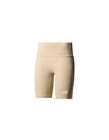 mallas the north face flex 8in mujer beige