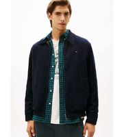 tommy hilfiger para hombre mw0mw40620 chaqueta ivy reversible de pana marino xl negro casual verde algodon sostenible