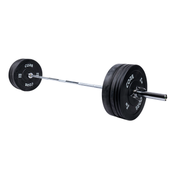 Core Juego De Barra Y Pesas Bumper 100kg