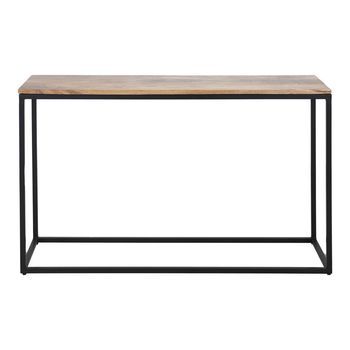 Consola De Madera Y Metal Dixit 120x74x36