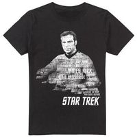 star trek camiseta words para hombre