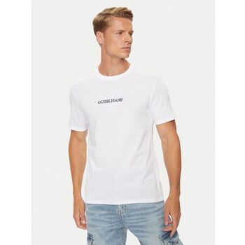 Guess Tops y Camisetas M4YI52 K8HM0 EMBRO TEE-G011 PURE WHITE para hombre