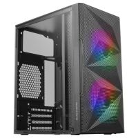 mars gaming mc-me minitorre frgb cristal templado usb 30 negra