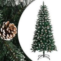 arbol de navidad  decoraciones de navidad artificial con soporte pvc verde 120 cm cfw715172