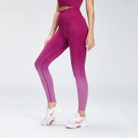 mp womens velocity seamless leggings - deep pink - s