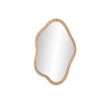Espejo Ratan Cristal 63,5x4,5x101 Natural