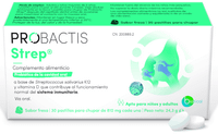 probactis strep sabor fresa 30 pastillas chupar